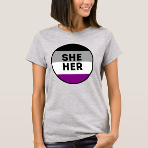 Camisa De Orgulho Assexual