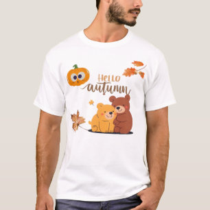 Camisa de outono, camisa de Ação de Graças, Camisa