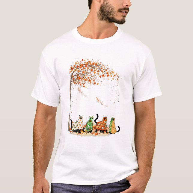 Camisa de outono de Cat (Frente)