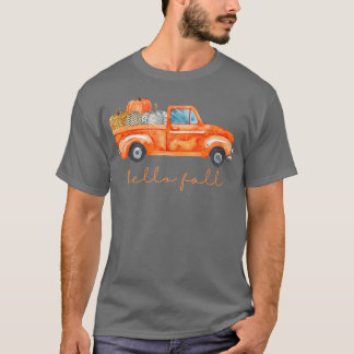 Camisa de outono de Truck e Pumpkins