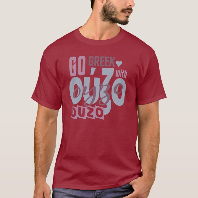 Camisa de OUZO - escolha o estilo & a cor (Frente)