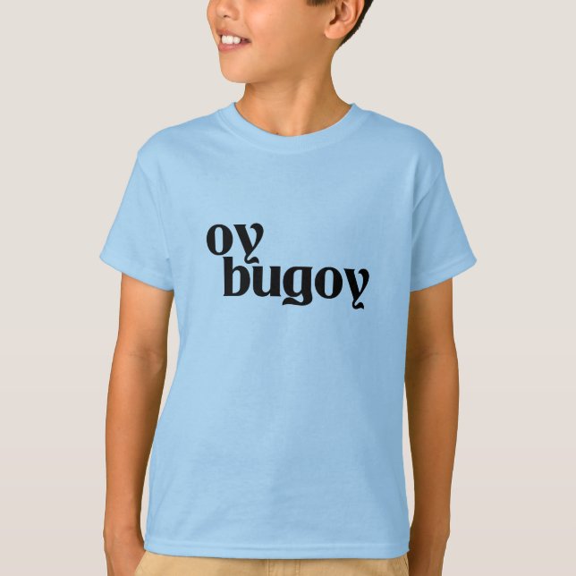 Camisa de Oy Bugoy - meio meio judaico filipino (Frente)