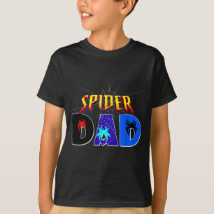 Camisa de Pai Aranha Aniversário Dia dos Pais Hall