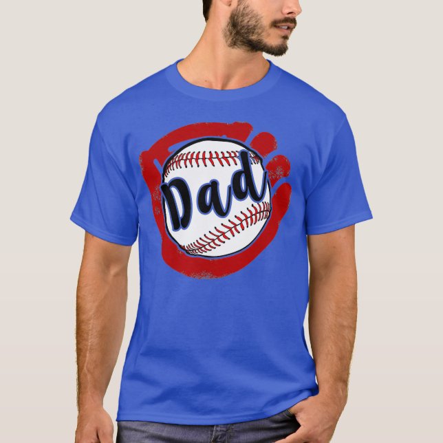 Camisa de Pai de beisebol T para Mãe de Sofball de (Frente)