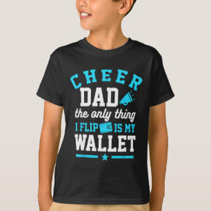 Camisa de Pai de Cheerleader Pai de Cheerleader Co