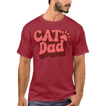 Camisa De Pai De Gato Para Dia de os pais