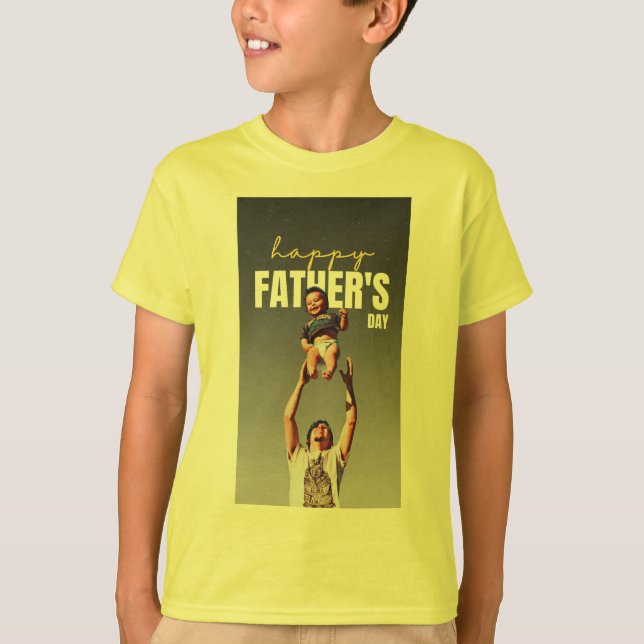 Camisa de pai fofo da tipografia (Frente)