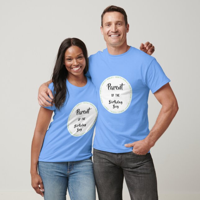 Camisa de Pai/Mãe de Elefante Bebê no Aniversário  (Unissex)
