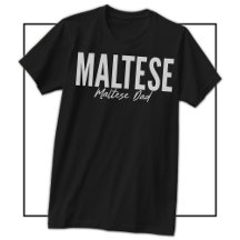 Camisa de Pai Maltês para Proprietários e Amantes