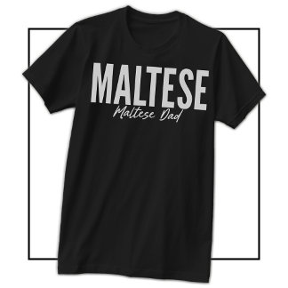 Camisa de Pai Maltês para Proprietários e Amantes