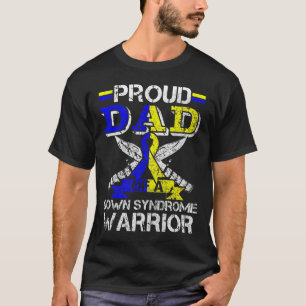 Camisa de Pai Orgulhoso de um Guerreiro com Síndro