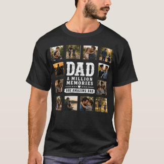 Camisa de Pai Um Milhão de Memórias Um Pai Incríve