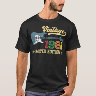 Camisa de pai vintage desde 1981 para pai avô
