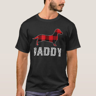 Camisa de Pajama da Família pai Dachshund Dog Corr