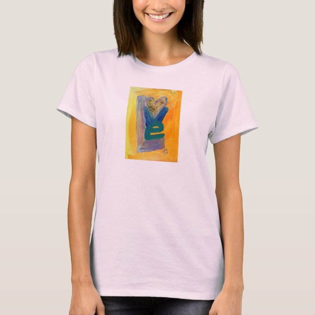 Camisa de Palavras Inspiradora com Primavera de Ad (Frente)
