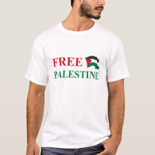 camisa de palestina livre nº 2 T-shirt