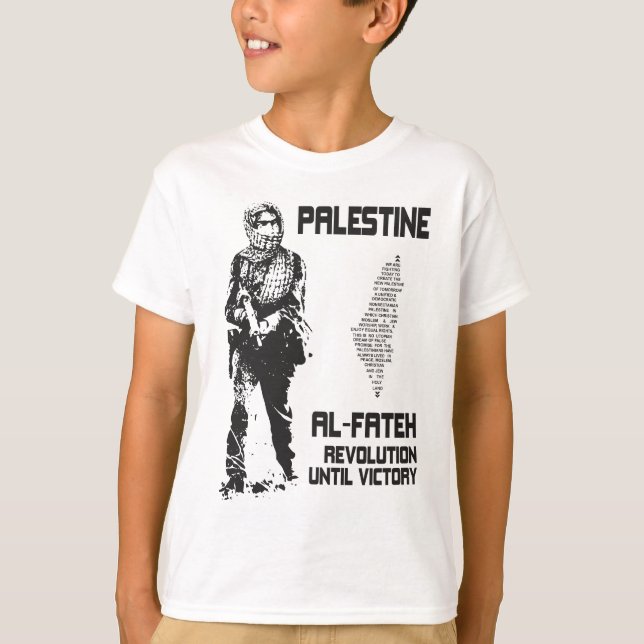 Camisa de Palestina T - poster de Fateh (Frente)