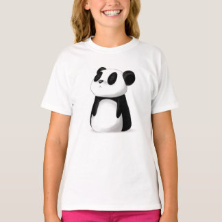Camisa de Panda Bonita para Crianças