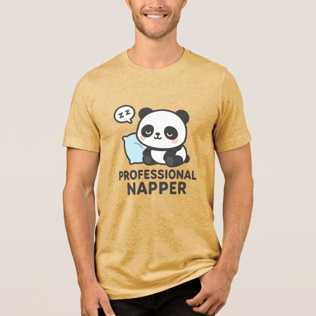 Camisa de Panda de Napper Profissional (Frente)