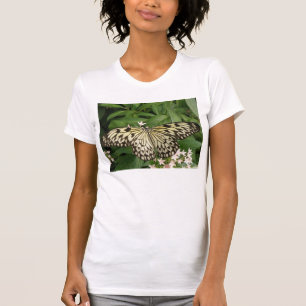 Camisa De Papel E Borboleta T