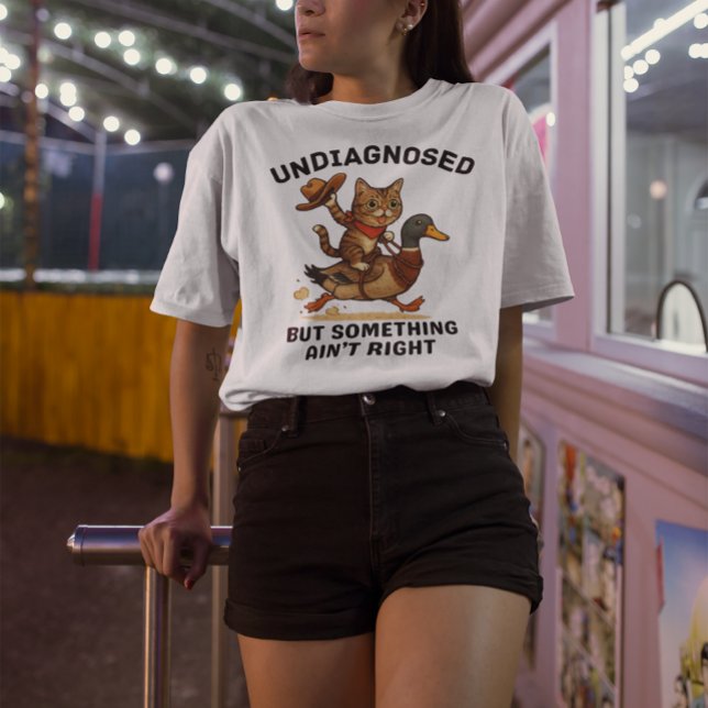 Camisa De Parceiro De Gato De Cowboy - Impressão E (Criador carregado)