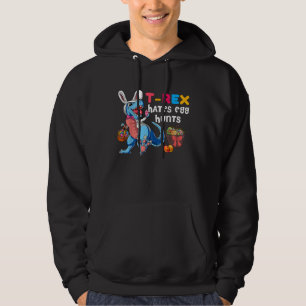 Camisa de Páscoa de Dinossauro Mulheres Coelho Não