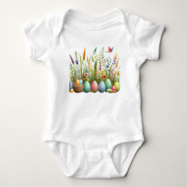 “Camisa de Páscoa Little Chick – Camiseta para Beb