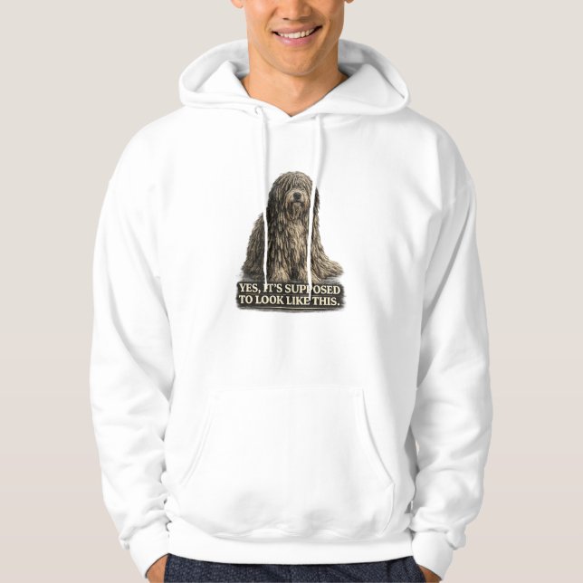 Camisa de Pastor Bergamasco  (Frente)
