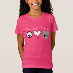 Camisa de Paz e Amor para Crianças
