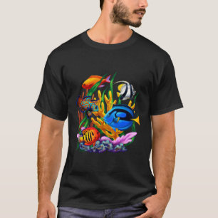 Camisa de Peixe Tropical