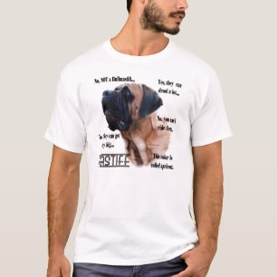 Camisa de perguntas frequentes do Apricot Mastiff