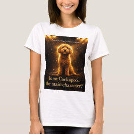 Camisa de Personagem Principal Cockapoo Presente D