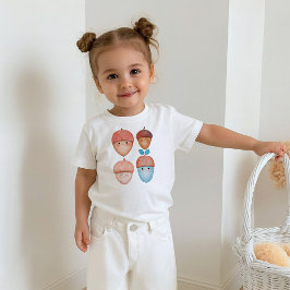 Camisa de Personagens de Bolota Fofa | Camiseta de