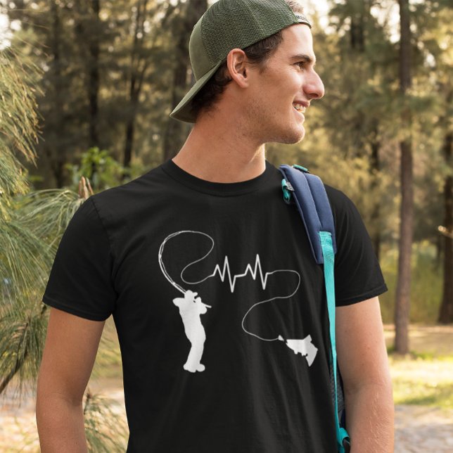 Camisa De Pesca Com Pulso De Cartazes T (Criador carregado)