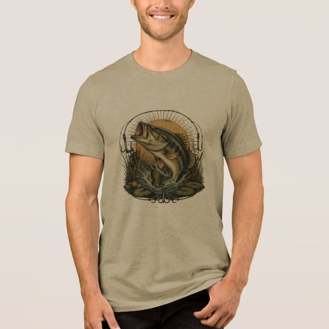 Camisa de Pesca de Robalo | Camisa de Pesca de Rob (Frente)