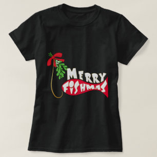 Camisa De Pesca Engraçada De Natal - Pesca De Feli
