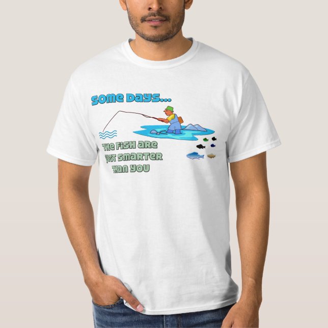 Camisa de Pesca Engraçada Pescar peixe humor é mai (Frente)