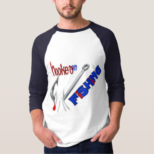 Camisa De Pesca Engraçada - Viciada Na Pesca