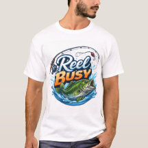 Camisa de Pesca - OCUPADO DE VERDADE