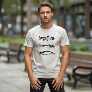 Camisa de Pesca para Homens, Presente do Dia dos P