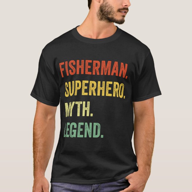 Camisa de pescador pai, presente para marido, G de (Frente)