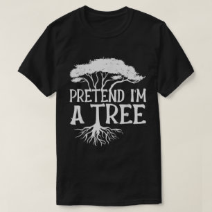 Camisa de Piada de Árvore Engraçada para Pessoas Q