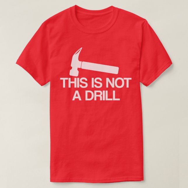 Camisa De Piada De pai, Isto Não É Uma Camisa, Eng (Frente do Design)