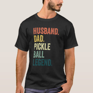Camisa De Pickleball Para Homens Vintage Retro Hus