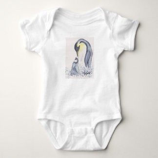 camisa de pinguim bebê