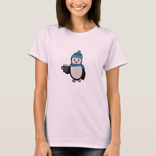 Camisa de pinguim cômoda (Frente)