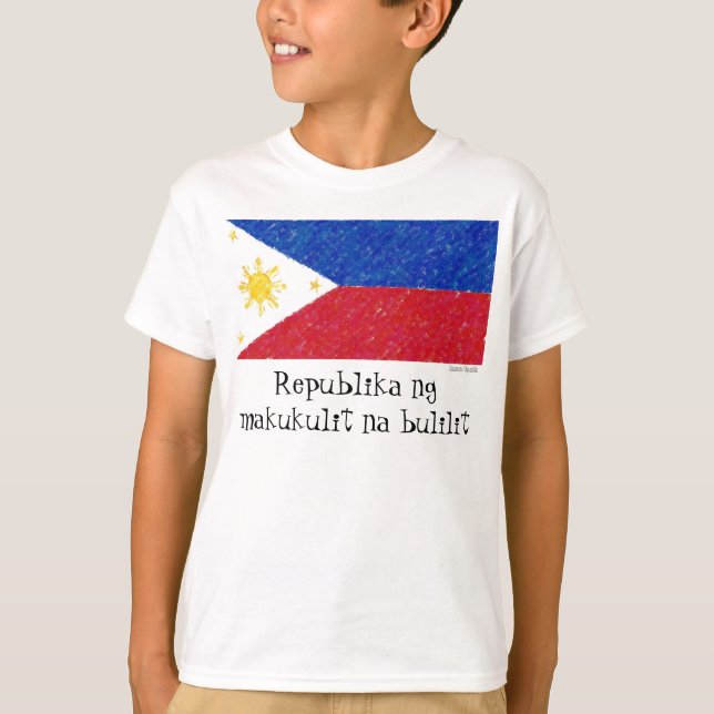 Camisa de Pinoy Pinay Bulilit (Frente)