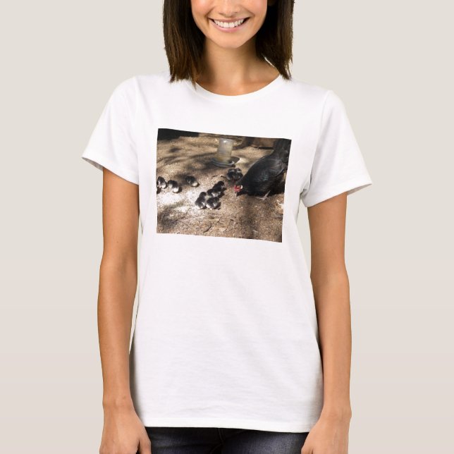 Camisa De Pintinhos De Inhéus E Bebês (Frente)