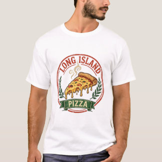 Camisa de Pizza da Long Island - Fatia de NY