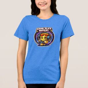 Camisa de Pizza para Gamer Divertido – Camiseta Ga